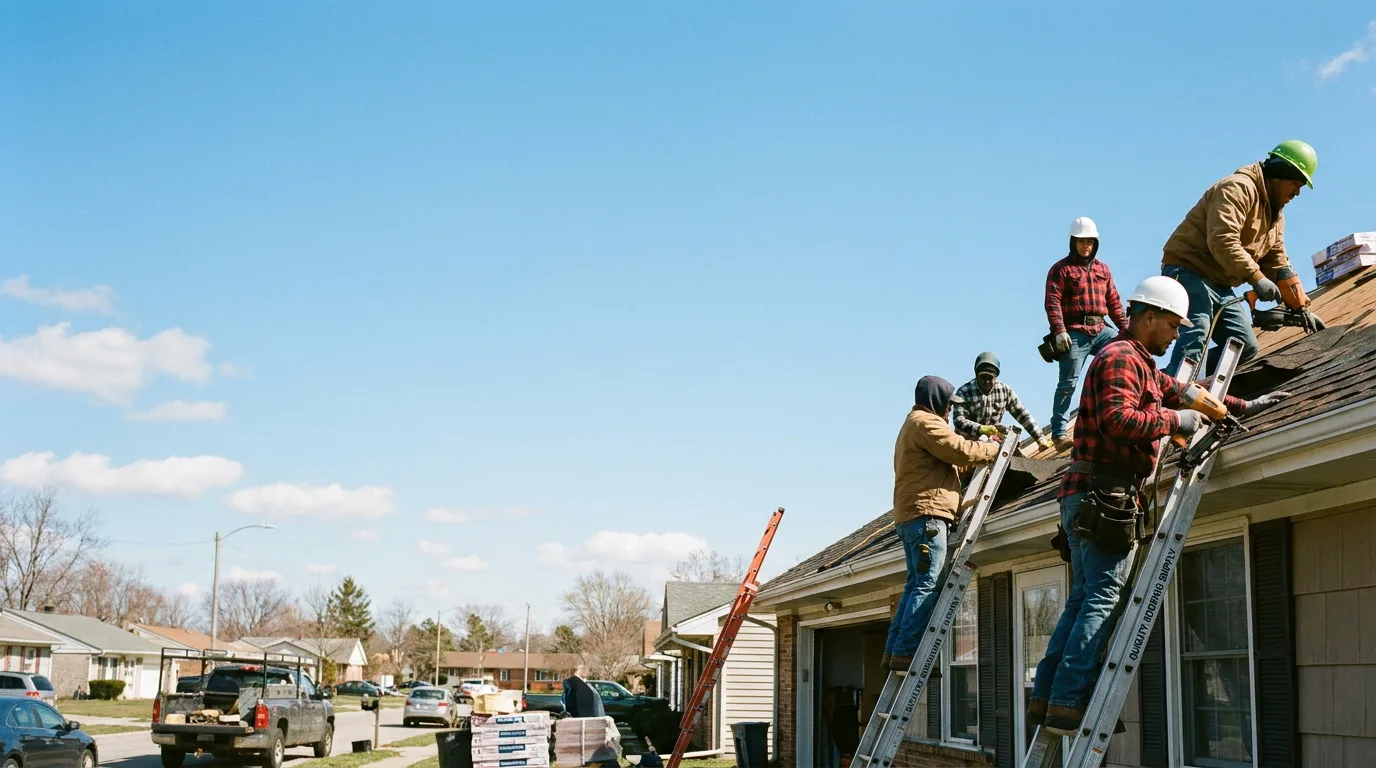 Roofing in Honobia, OK near me